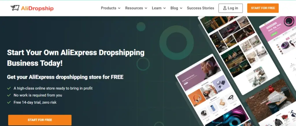 AliDropship-homepage