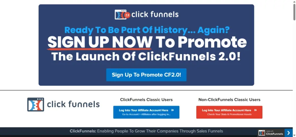 ClickFunnels Affiliate Program