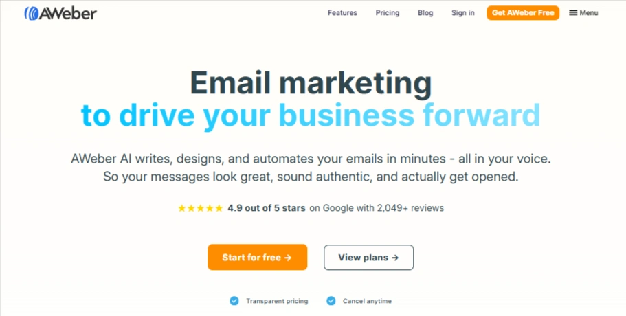 AWeber
