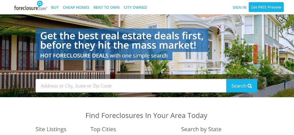 Foreclosure.com-homepage
