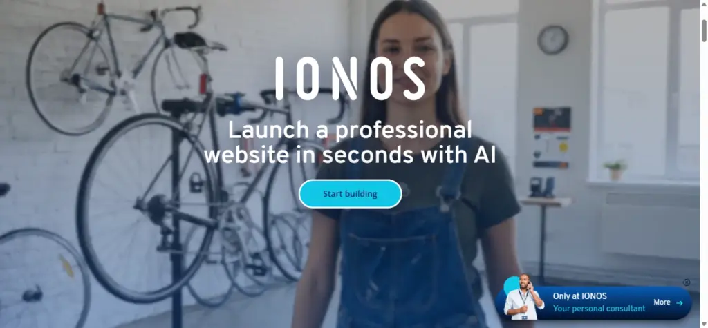 IONOS-homepage