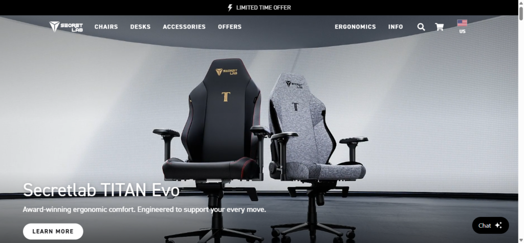 Secret Lab Chairs-homepage