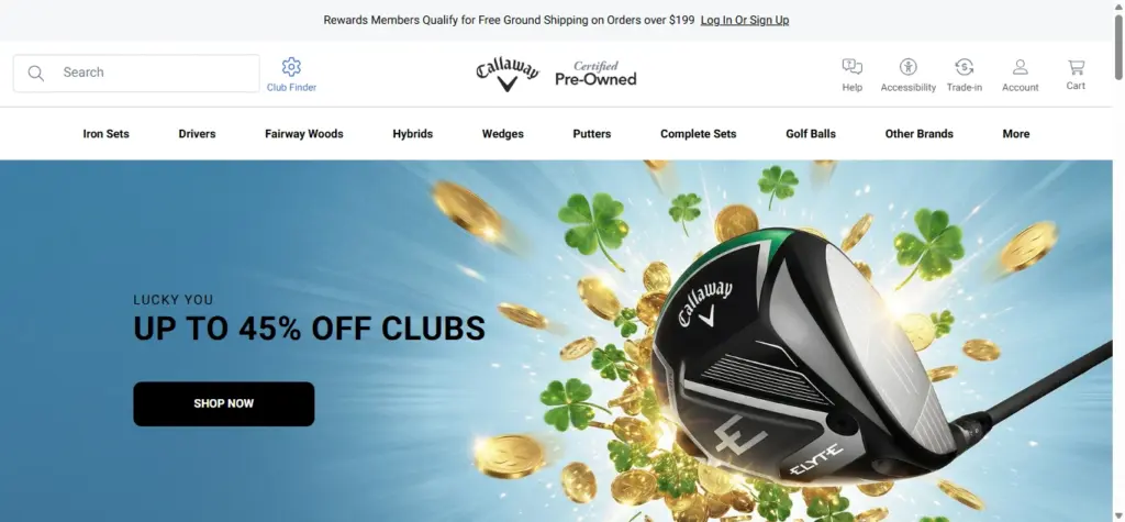 Callaway Pre-Owned-homepage