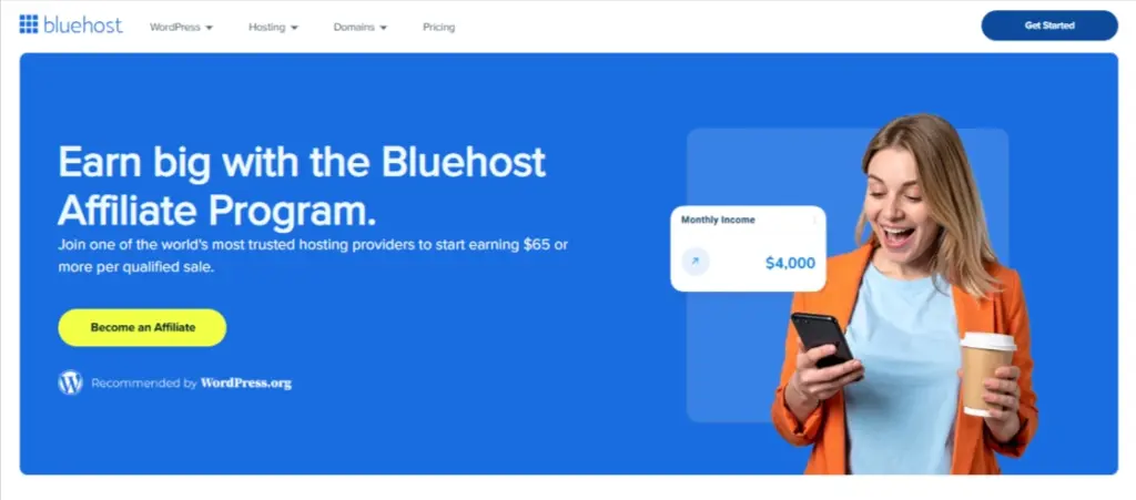 Bluehost Affiliate Program