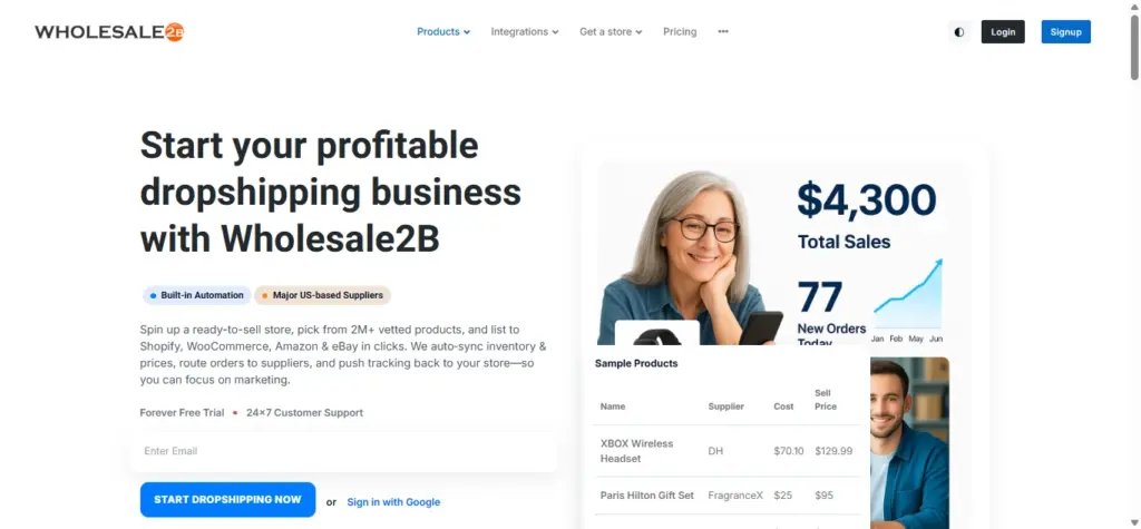 Wholesale2b-homepage