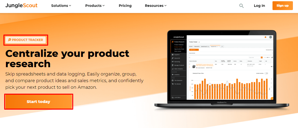 Jungle Scout Product Tracker- Junglescout market for freelancers