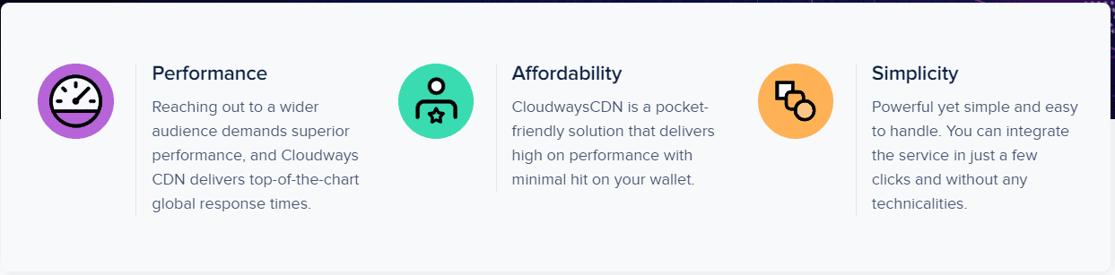 Features of Cloudways CDN