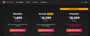 Pluralsight-pricing