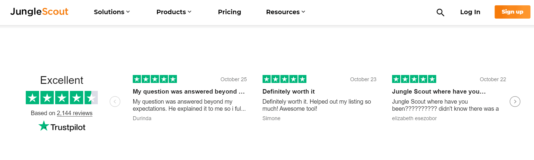 jungle scout customer reviews