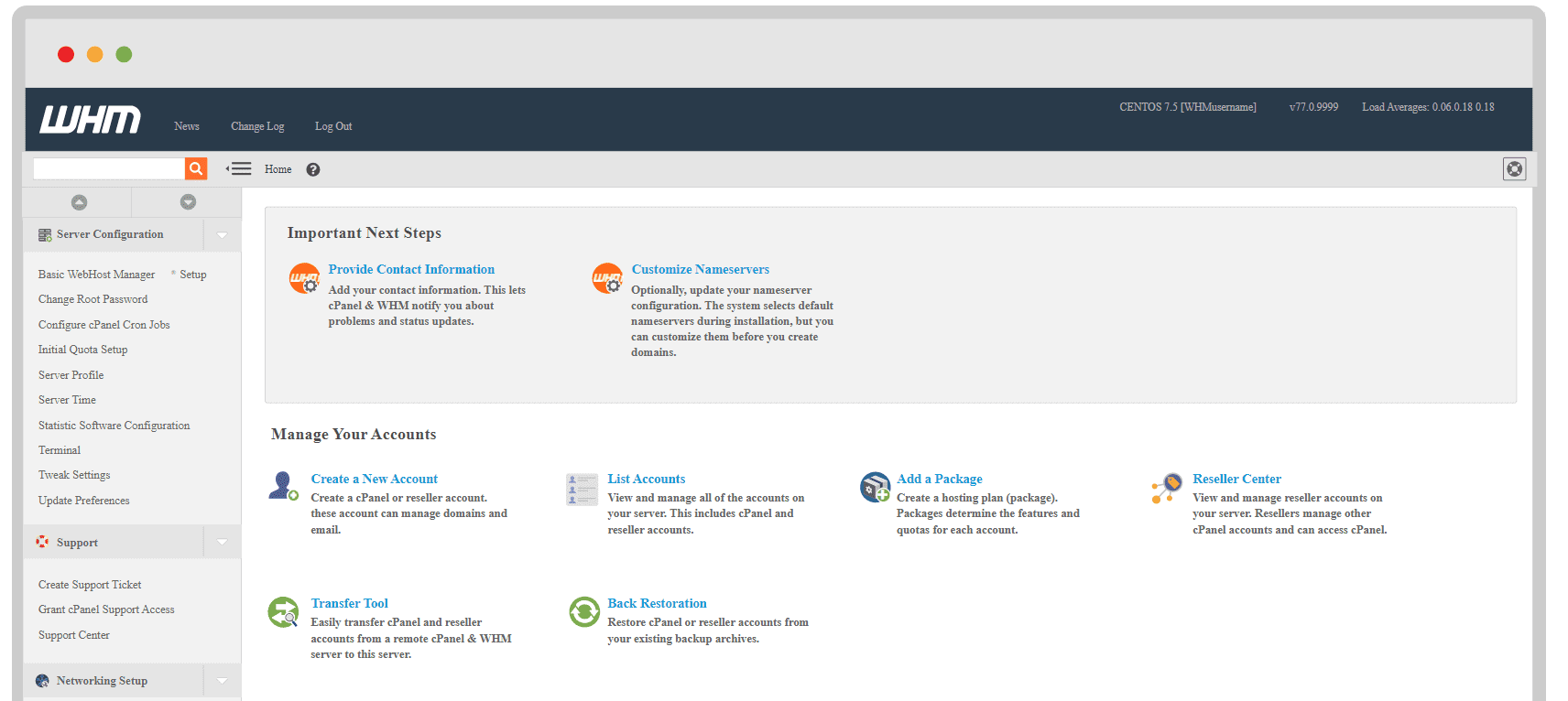 Features of cPanel 