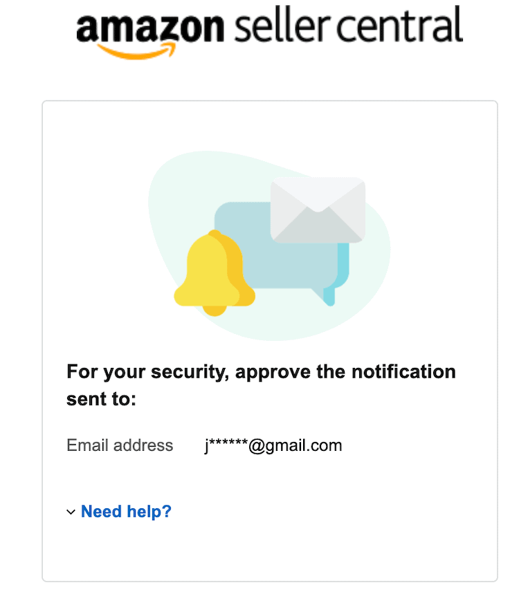 email verify amazon seller 