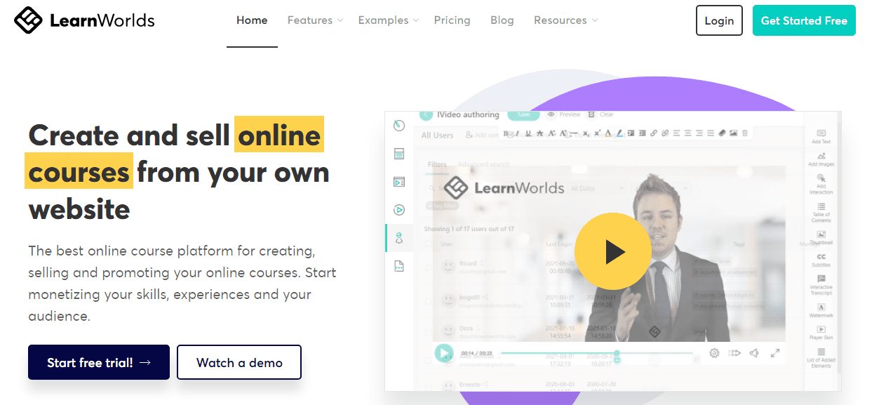 LearnWorlds Overview