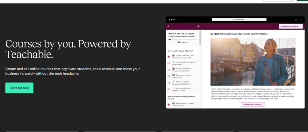 Teachable Live Classes