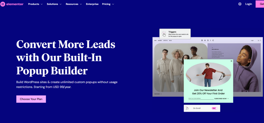 Elementor Popup Builder