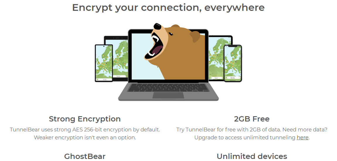 Encryption- TunnelBear