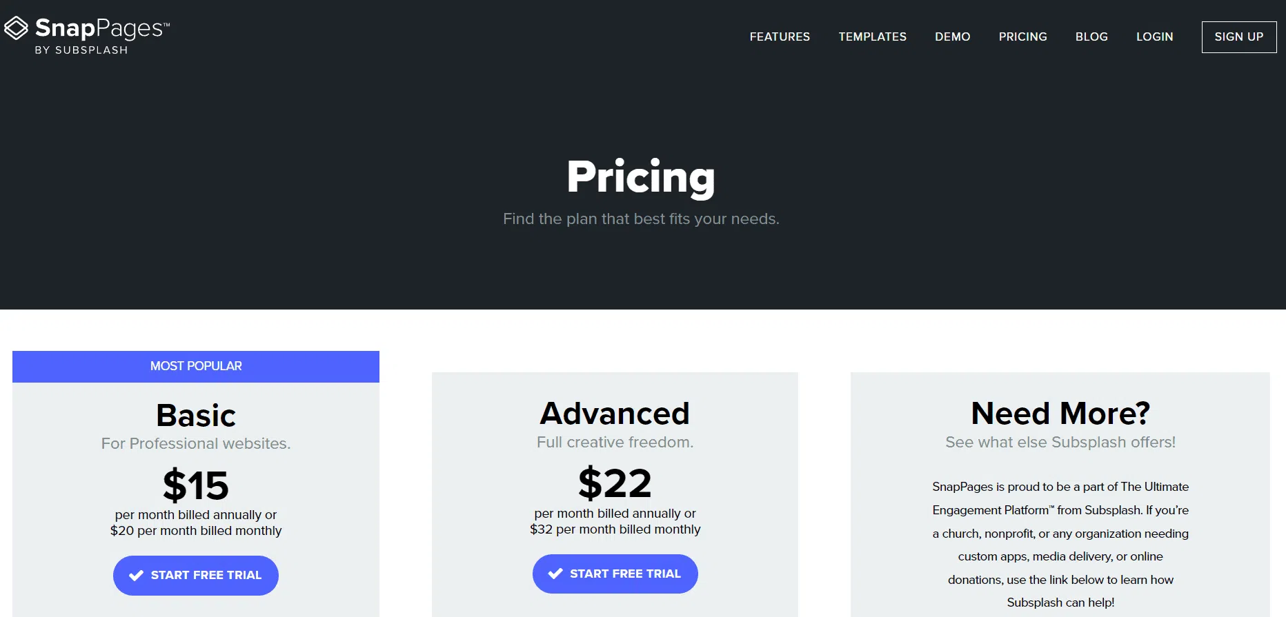 snappages pricing