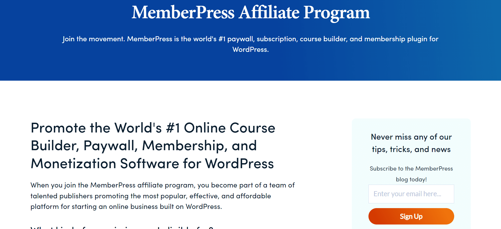 MemberPress Affiliate Program with Affiliate Royale