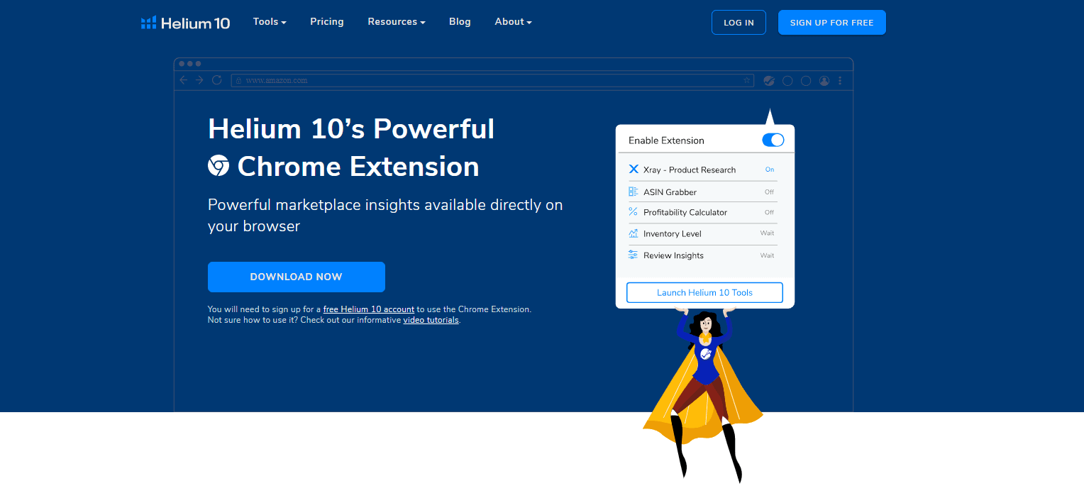 Helium 10 Chrome Extension Review 