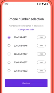 text now number app