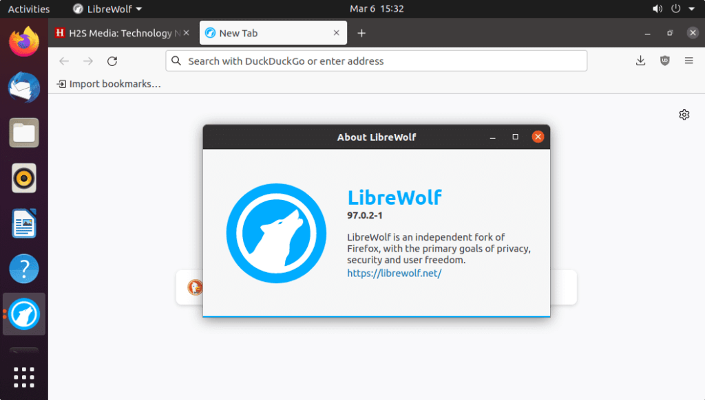 LibreWolf Browser