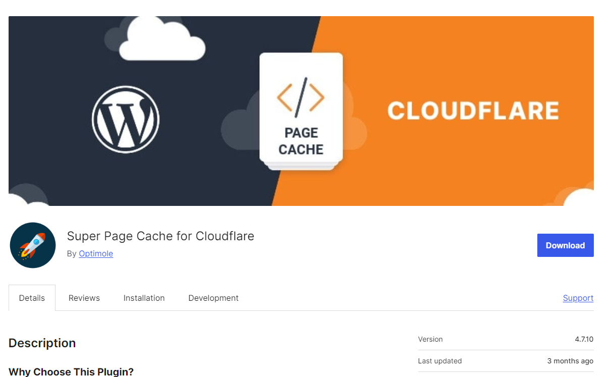 Super cache plugin wordpress