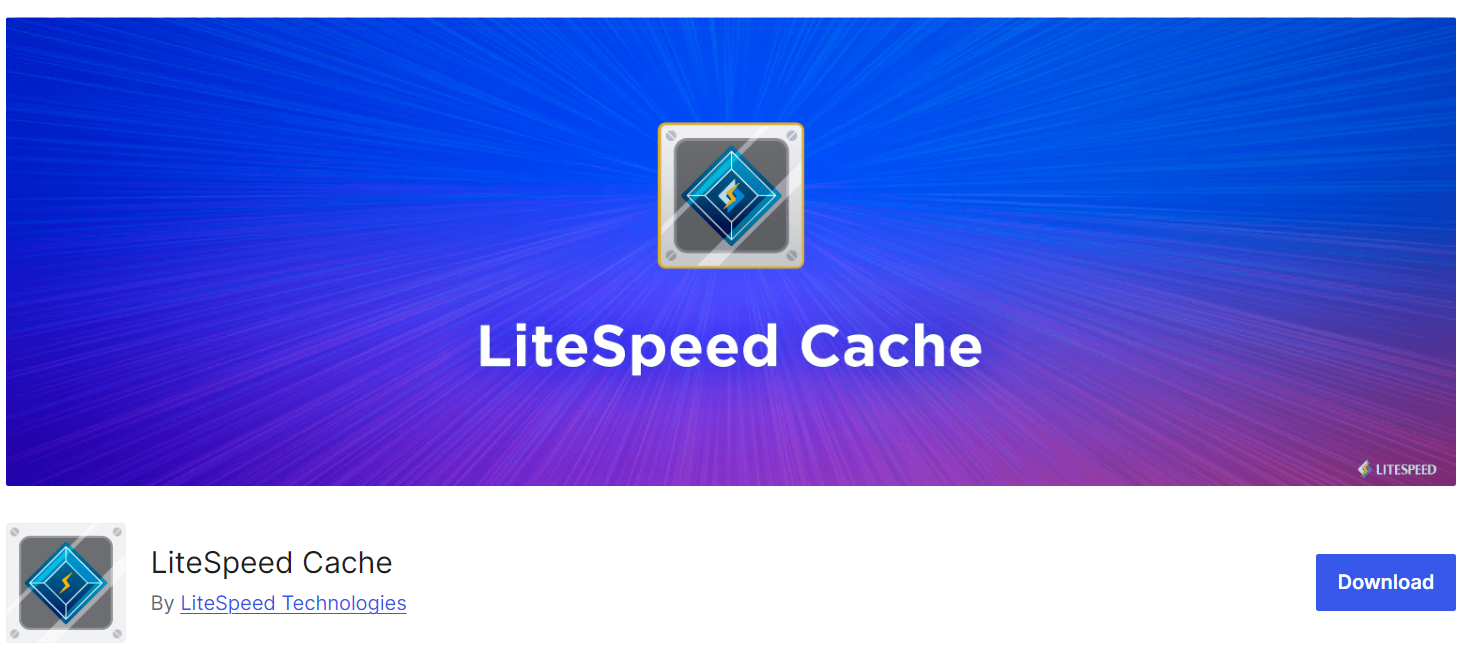 litespeed cache wordpress plugin