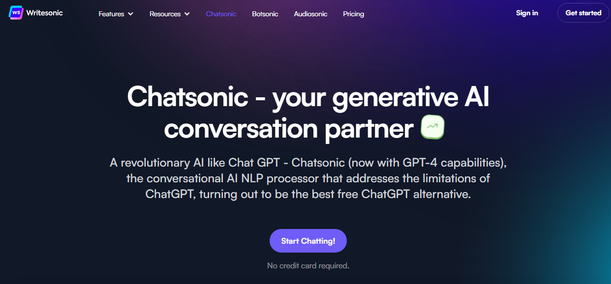 Chatsonic overview