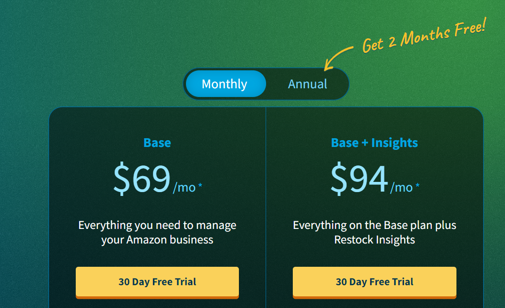 Inventory lab pricing