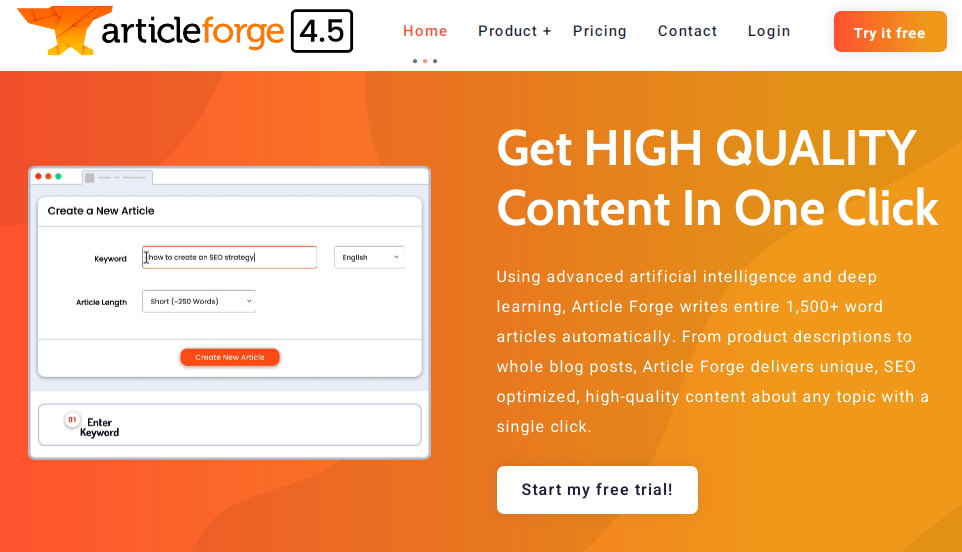 article forge overview