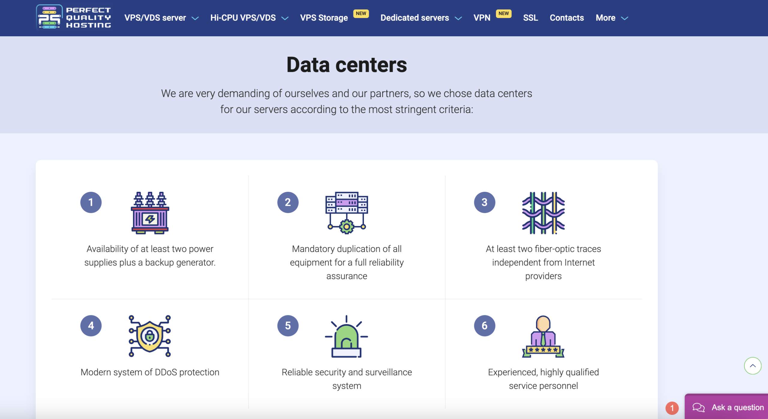 PQ. Hosting- Data Centers