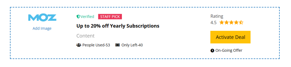 click on the activate link