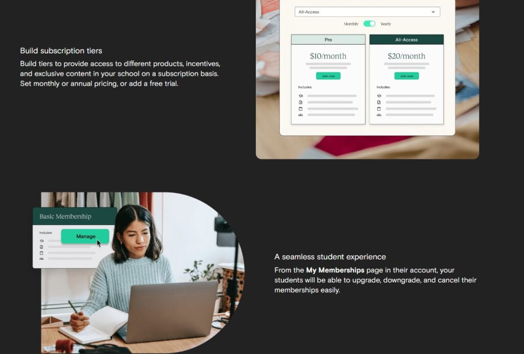 teachable Memberships