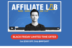 Affiliate lab black friday cyber monday sale