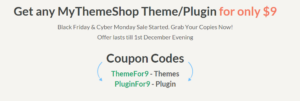 Black Friday Cyber Monday Sale MyThemeShop