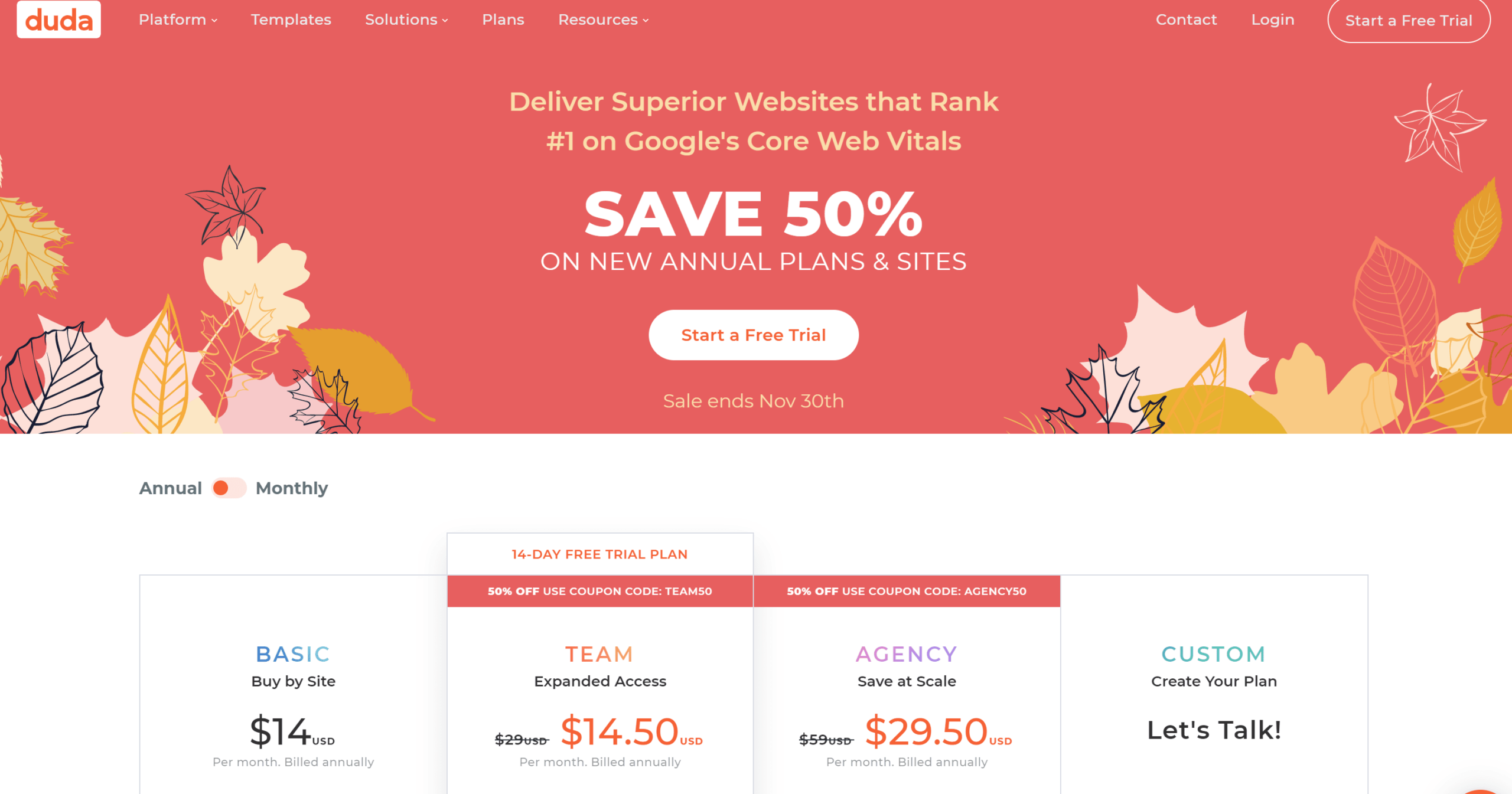 Duda black friday deals