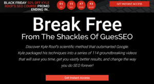 Kyle Roof Black Friday Discout offer