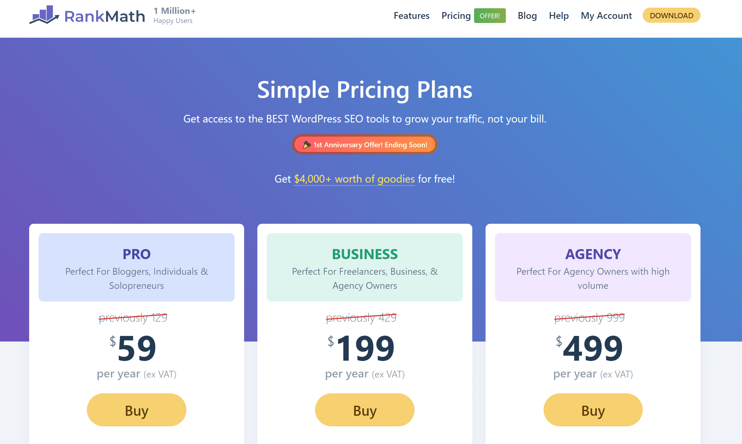 Rank Math Black Friday Sale