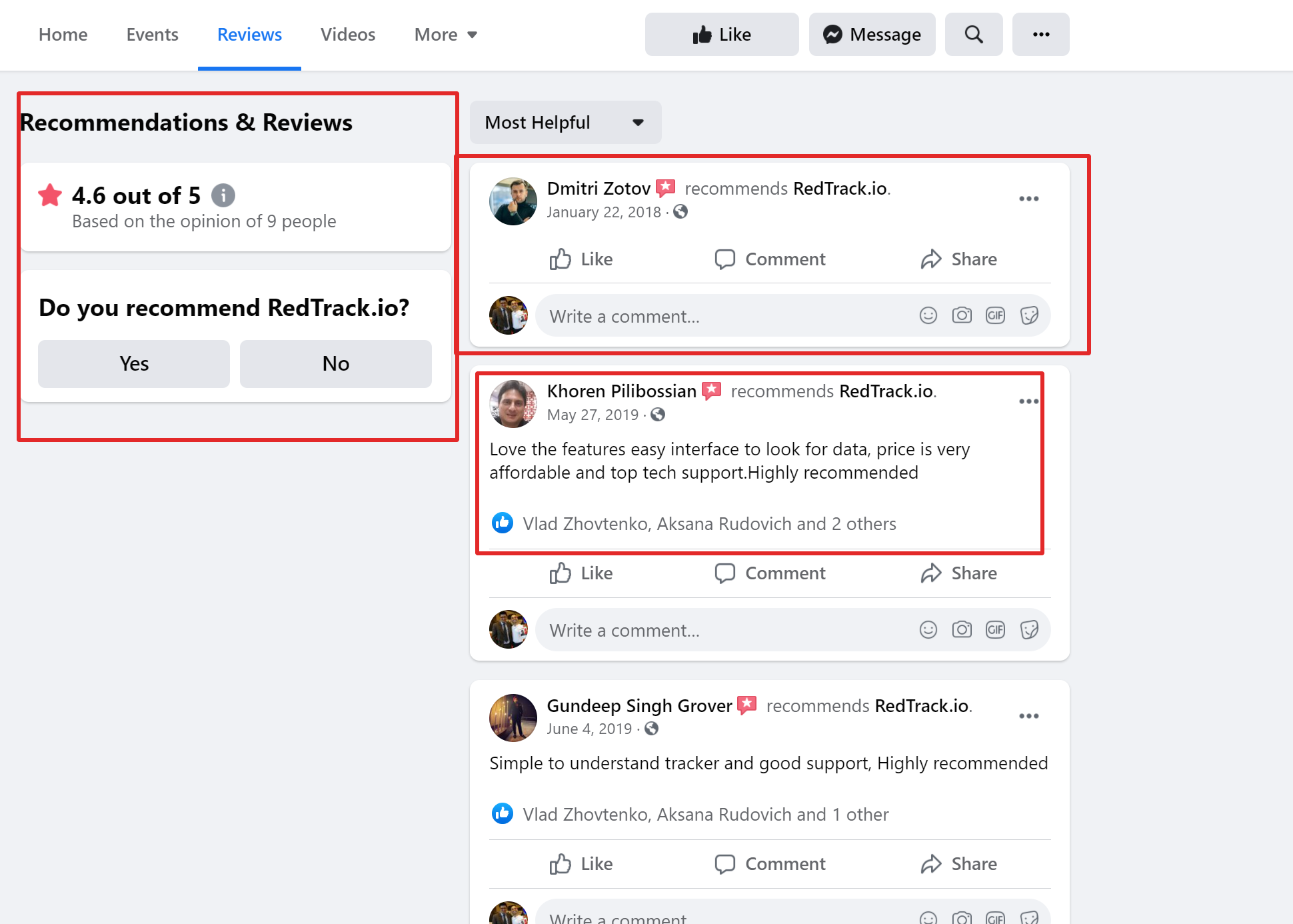 Redtrack reviews online