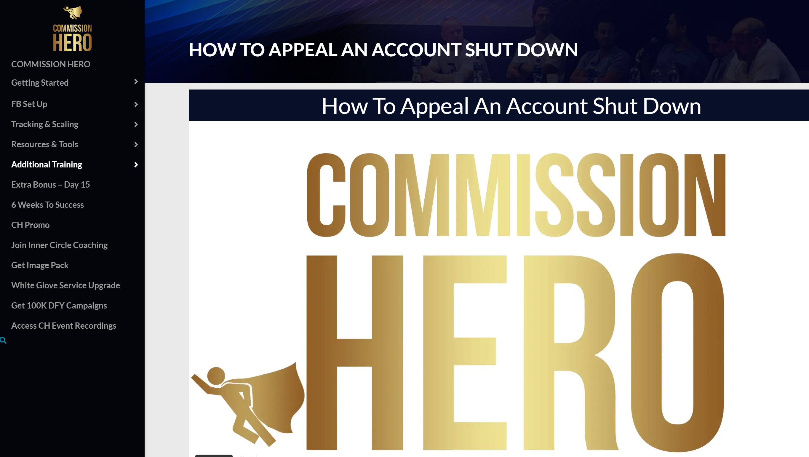 Robby Blanchard Review Commission Hero