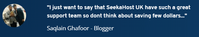 SeekaHosting User Review SeekaHosting User Review