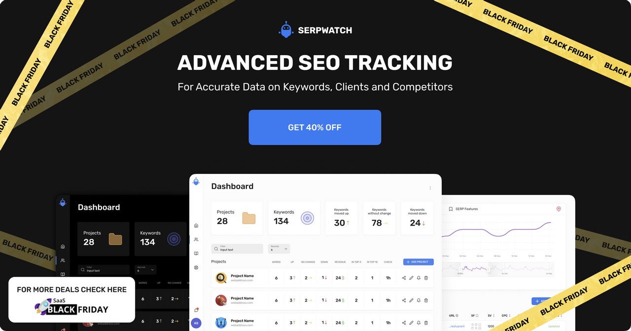 SerpWatch.io Black Friday Deals