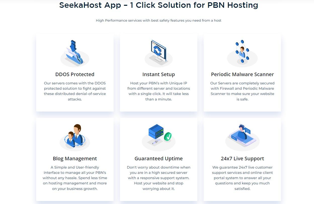 seekahost features