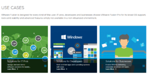 vmware- fusion use cases