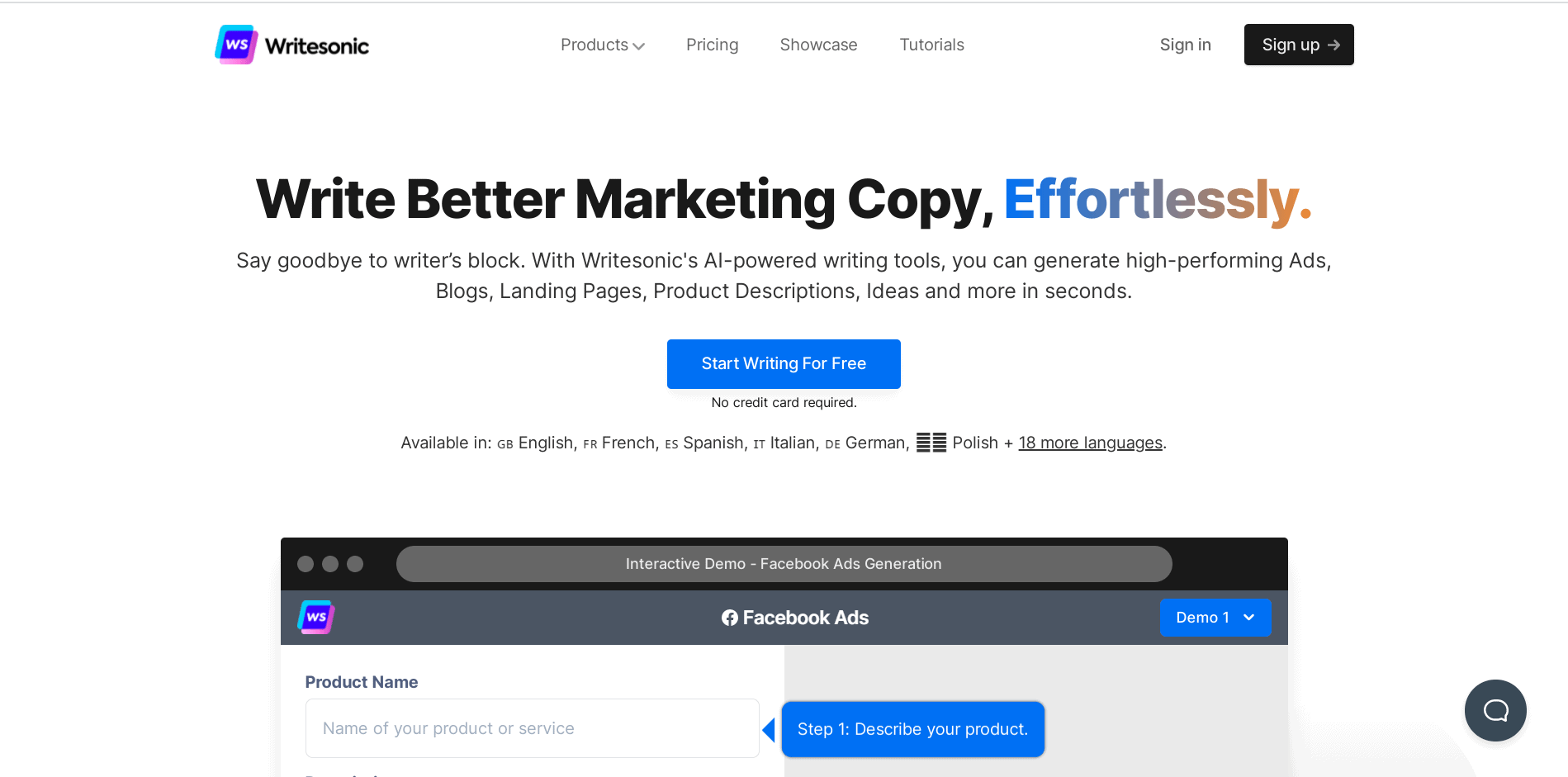 writesonic writesonic