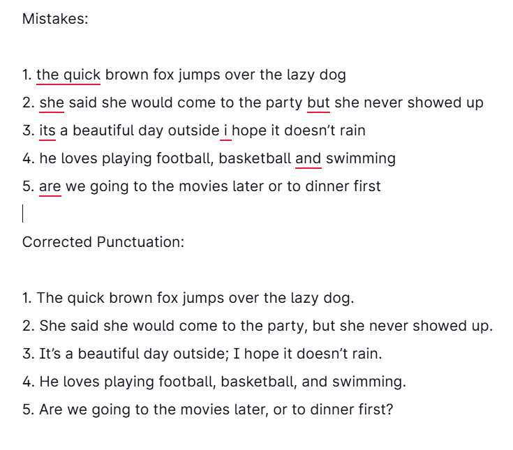 Grammar and Spelling Check