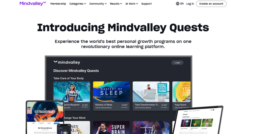 Mindvalley Quests