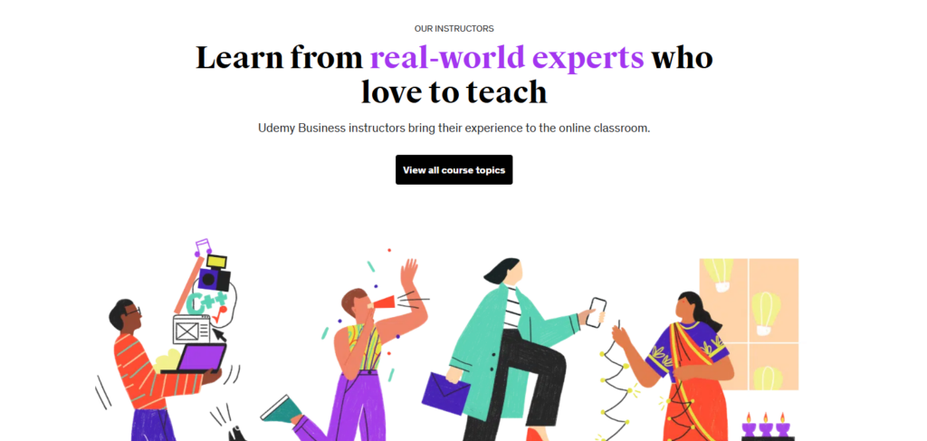 Udemy Expert Instructors