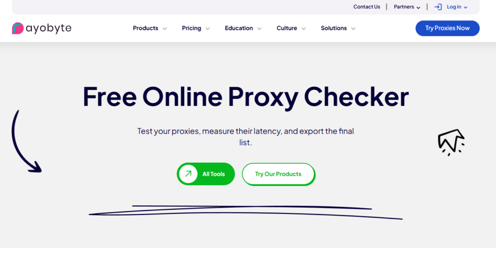 Rayobyte Proxy Tester