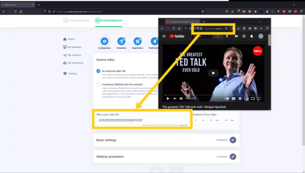 WebinarJam Video Injection During Webinars