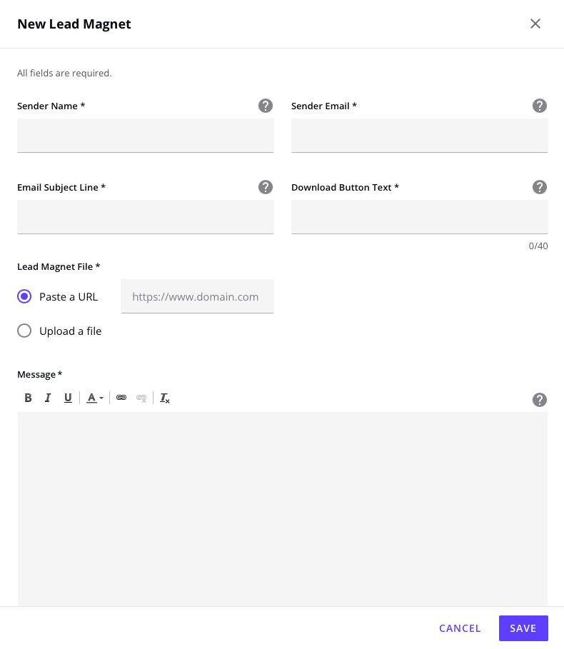 Leadpages Lead Magnet Delivery